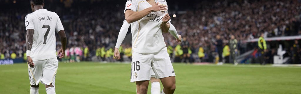 组图：西甲皇马5-1 贡萨洛-加西亚帽子戏法