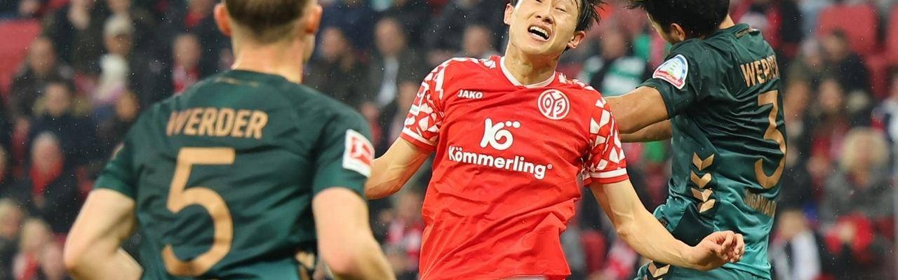 1-1，德甲第16战平德甲第9，终结2连败，32岁威德默发威难换3分