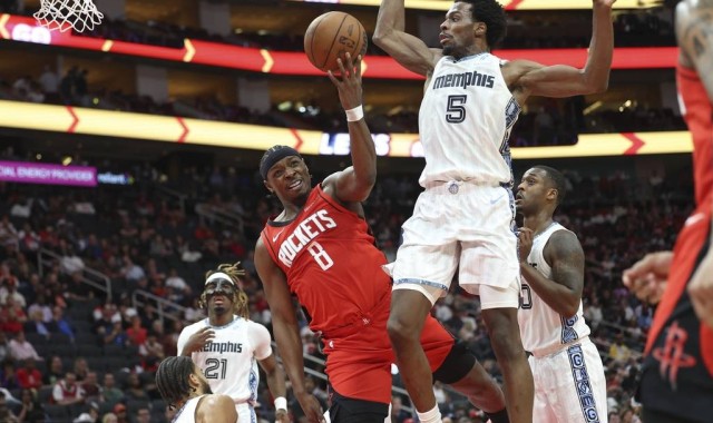 卡佩拉23+13谢泼德19分 火箭狂胜灰熊