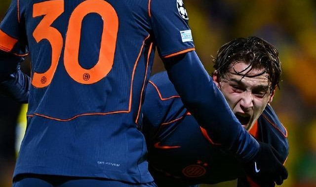 欧冠18决赛首回合：博德闪耀主场三球完胜 国际米兰客场陷入绝境