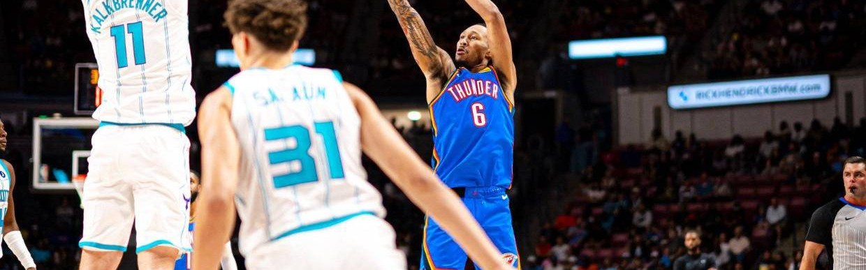 季前赛-威金斯23+6三球11分 雷霆主力缺阵大胜黄蜂