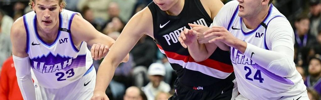 季前赛-杨瀚森3分0板+6犯毕业 爵士险胜开拓者