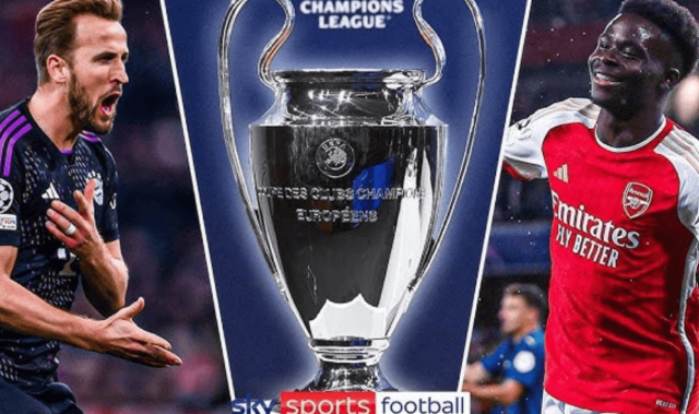 阿森纳VS拜仁，英超第一PK德甲第一！欧冠榜首的终极较量！