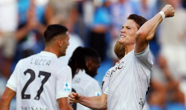 一场2-0让孔蒂取得开门红，德布劳内破门，收获意甲处子球