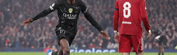 登贝莱双响弑红军！亚马尔破门难救主，大巴黎马竞会师欧冠四强