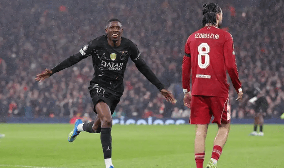 登贝莱双响弑红军！亚马尔破门难救主，大巴黎马竞会师欧冠四强